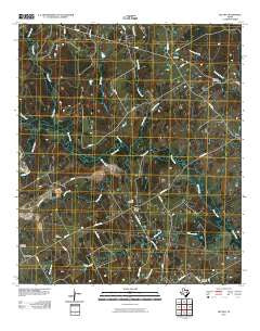 Oletha Texas Historical topographic map, 1:24000 scale, 7.5 X 7.5 Minute, Year 2010