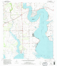 Olivia Texas Historical topographic map, 1:24000 scale, 7.5 X 7.5 Minute, Year 1995