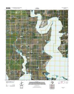 Olivia Texas Historical topographic map, 1:24000 scale, 7.5 X 7.5 Minute, Year 2013
