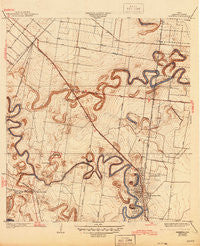 Olmito Texas Historical topographic map, 1:31680 scale, 7.5 X 7.5 Minute, Year 1945
