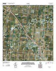 Olmito Texas Historical topographic map, 1:24000 scale, 7.5 X 7.5 Minute, Year 2010