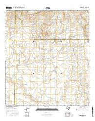 Olmos Creek Texas Current topographic map, 1:24000 scale, 7.5 X 7.5 Minute, Year 2016