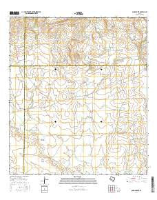 Olmos Creek Texas Current topographic map, 1:24000 scale, 7.5 X 7.5 Minute, Year 2016