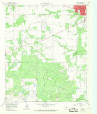 Olney Texas Historical topographic map, 1:24000 scale, 7.5 X 7.5 Minute, Year 1964