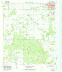 Olney Texas Historical topographic map, 1:24000 scale, 7.5 X 7.5 Minute, Year 1964