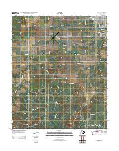 Olney Texas Historical topographic map, 1:24000 scale, 7.5 X 7.5 Minute, Year 2012