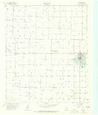 Olton Texas Historical topographic map, 1:24000 scale, 7.5 X 7.5 Minute, Year 1963