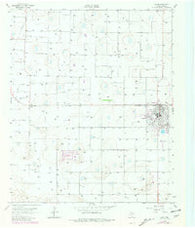 Olton Texas Historical topographic map, 1:24000 scale, 7.5 X 7.5 Minute, Year 1963
