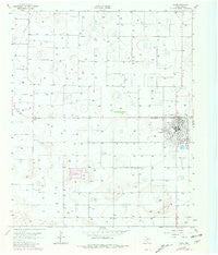 Olton Texas Historical topographic map, 1:24000 scale, 7.5 X 7.5 Minute, Year 1963