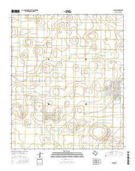 Olton Texas Current topographic map, 1:24000 scale, 7.5 X 7.5 Minute, Year 2016