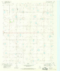 Olton NE Texas Historical topographic map, 1:24000 scale, 7.5 X 7.5 Minute, Year 1968