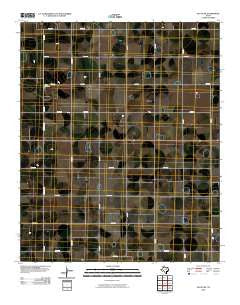 Olton NE Texas Historical topographic map, 1:24000 scale, 7.5 X 7.5 Minute, Year 2010