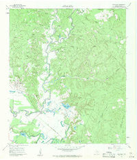 Onalaska Texas Historical topographic map, 1:24000 scale, 7.5 X 7.5 Minute, Year 1961