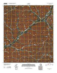 Open Hollow Texas Historical topographic map, 1:24000 scale, 7.5 X 7.5 Minute, Year 2010