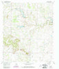 Oplin Texas Historical topographic map, 1:24000 scale, 7.5 X 7.5 Minute, Year 1967