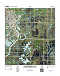Orange Texas Historical topographic map, 1:24000 scale, 7.5 X 7.5 Minute, Year 2013