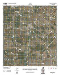 Orange Grove Texas Historical topographic map, 1:24000 scale, 7.5 X 7.5 Minute, Year 2010