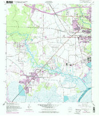 Orangefield Texas Historical topographic map, 1:24000 scale, 7.5 X 7.5 Minute, Year 1957