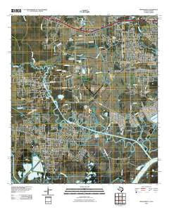 Orangefield Texas Historical topographic map, 1:24000 scale, 7.5 X 7.5 Minute, Year 2010