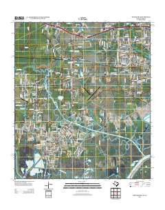 Orangefield Texas Historical topographic map, 1:24000 scale, 7.5 X 7.5 Minute, Year 2012