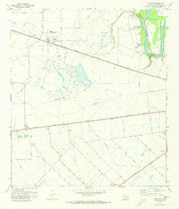Orchard Texas Historical topographic map, 1:24000 scale, 7.5 X 7.5 Minute, Year 1971