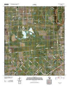 Orchard Texas Historical topographic map, 1:24000 scale, 7.5 X 7.5 Minute, Year 2010