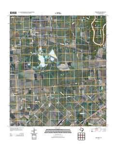 Orchard Texas Historical topographic map, 1:24000 scale, 7.5 X 7.5 Minute, Year 2013