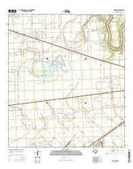 Orchard Texas Current topographic map, 1:24000 scale, 7.5 X 7.5 Minute, Year 2016