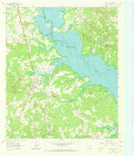 Ore City Texas Historical topographic map, 1:24000 scale, 7.5 X 7.5 Minute, Year 1962