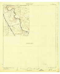 Orla Texas Historical topographic map, 1:62500 scale, 15 X 15 Minute, Year 1931