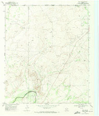 Orla NE Texas Historical topographic map, 1:24000 scale, 7.5 X 7.5 Minute, Year 1968