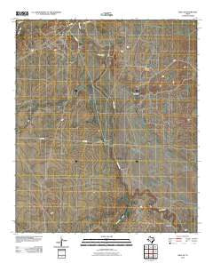 Orla SE Texas Historical topographic map, 1:24000 scale, 7.5 X 7.5 Minute, Year 2010