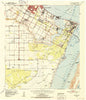 Oso Creek Texas Historical topographic map, 1:62500 scale, 15 X 15 Minute, Year 1951