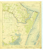 Oso Creek Texas Historical topographic map, 1:62500 scale, 15 X 15 Minute, Year 1925