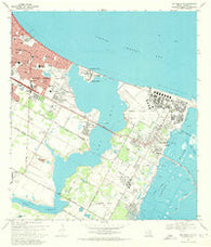 Oso Creek NE Texas Historical topographic map, 1:24000 scale, 7.5 X 7.5 Minute, Year 1968