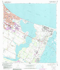 Oso Creek NE Texas Historical topographic map, 1:24000 scale, 7.5 X 7.5 Minute, Year 1968