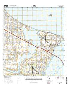 Oso Creek NE Texas Current topographic map, 1:24000 scale, 7.5 X 7.5 Minute, Year 2016