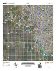 Oso Creek NW Texas Historical topographic map, 1:24000 scale, 7.5 X 7.5 Minute, Year 2010
