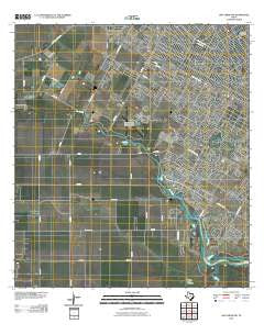 Oso Creek NW Texas Historical topographic map, 1:24000 scale, 7.5 X 7.5 Minute, Year 2010