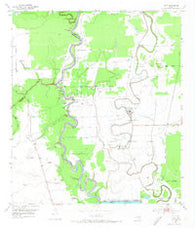 Otey Texas Historical topographic map, 1:24000 scale, 7.5 X 7.5 Minute, Year 1953
