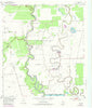 Otey Texas Historical topographic map, 1:24000 scale, 7.5 X 7.5 Minute, Year 1953
