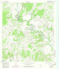 Ottine Texas Historical topographic map, 1:24000 scale, 7.5 X 7.5 Minute, Year 1959