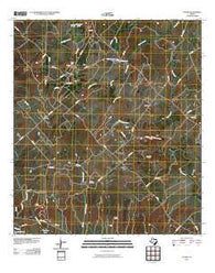 Ottine Texas Historical topographic map, 1:24000 scale, 7.5 X 7.5 Minute, Year 2010