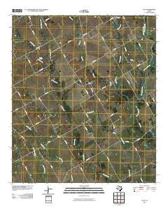 Otto Texas Historical topographic map, 1:24000 scale, 7.5 X 7.5 Minute, Year 2010
