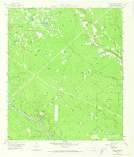 Outlaw Pond Texas Historical topographic map, 1:24000 scale, 7.5 X 7.5 Minute, Year 1959