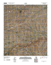 Outlaw Spring Texas Historical topographic map, 1:24000 scale, 7.5 X 7.5 Minute, Year 2010