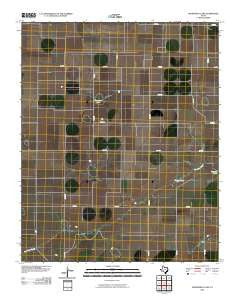 Overstreet Lake Texas Historical topographic map, 1:24000 scale, 7.5 X 7.5 Minute, Year 2010