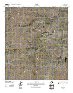 Owego Texas Historical topographic map, 1:24000 scale, 7.5 X 7.5 Minute, Year 2010