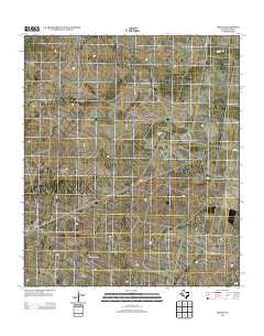 Owego Texas Historical topographic map, 1:24000 scale, 7.5 X 7.5 Minute, Year 2012
