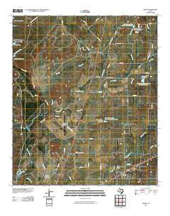 Owens Texas Historical topographic map, 1:24000 scale, 7.5 X 7.5 Minute, Year 2010